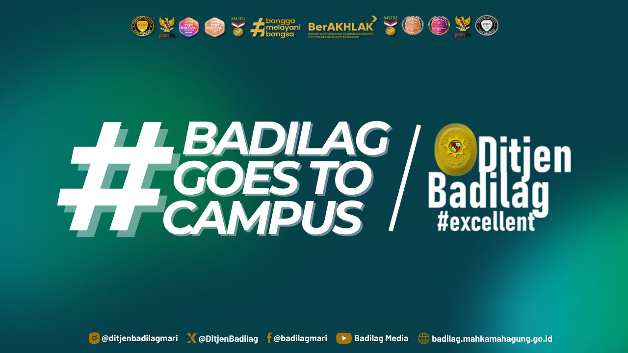 badilag goes to campus